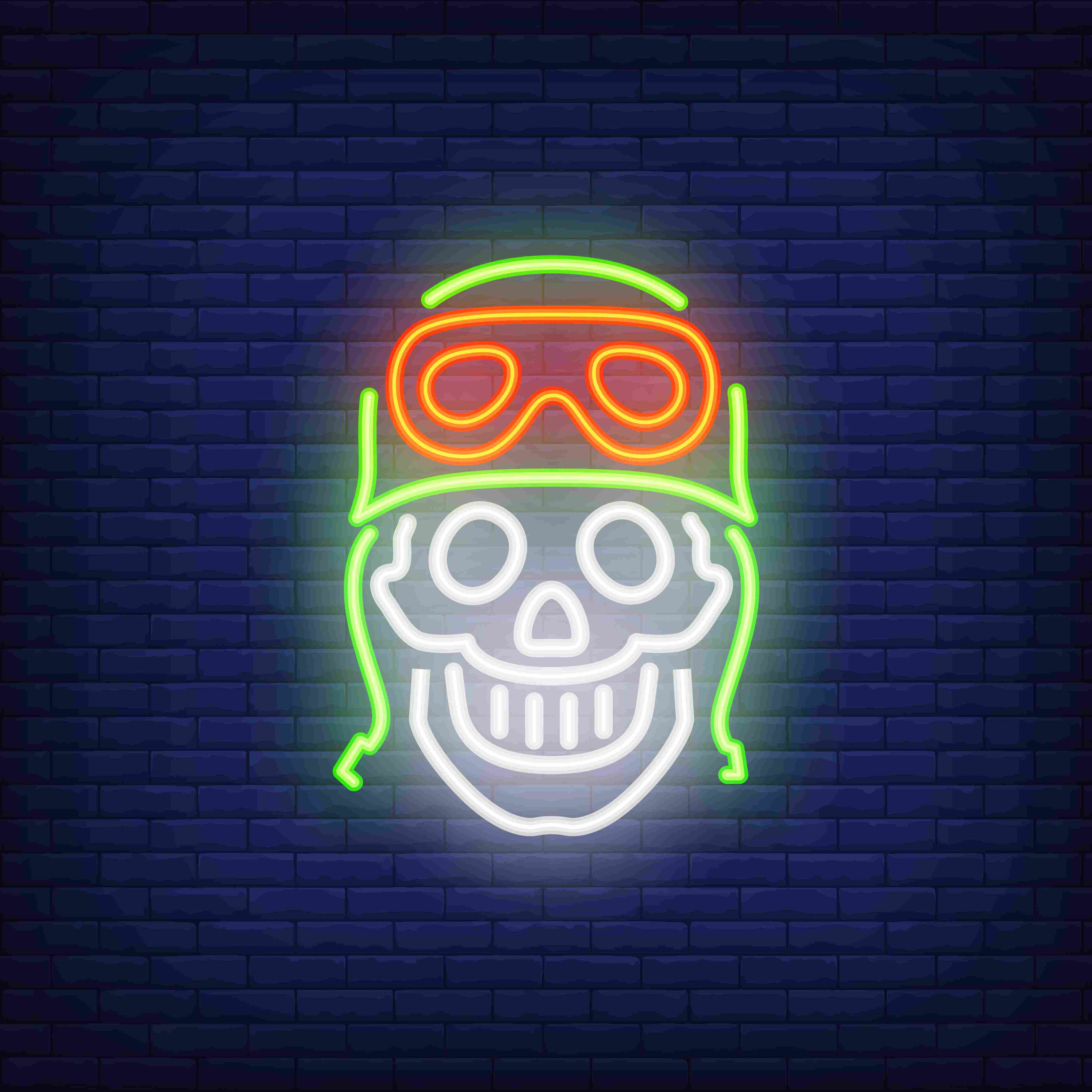 Glowing holographic coconut